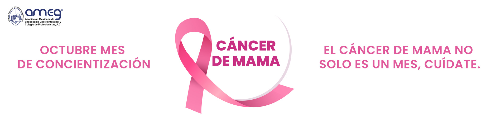 Octubre, mes de concientización del Cáncer de Mama