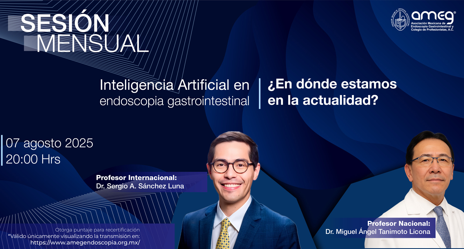 Sesión Mensujal Agosto 2025