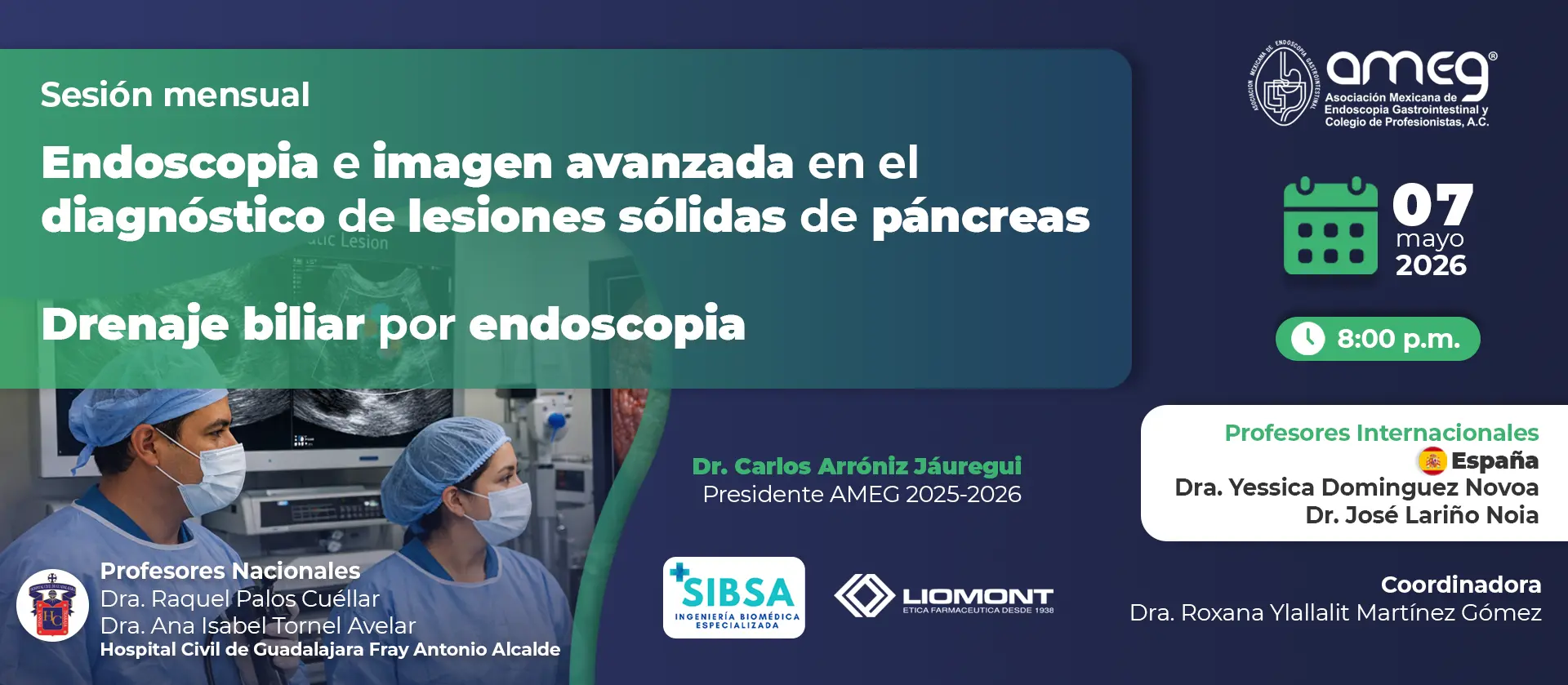 Sesión Mensual AMEG