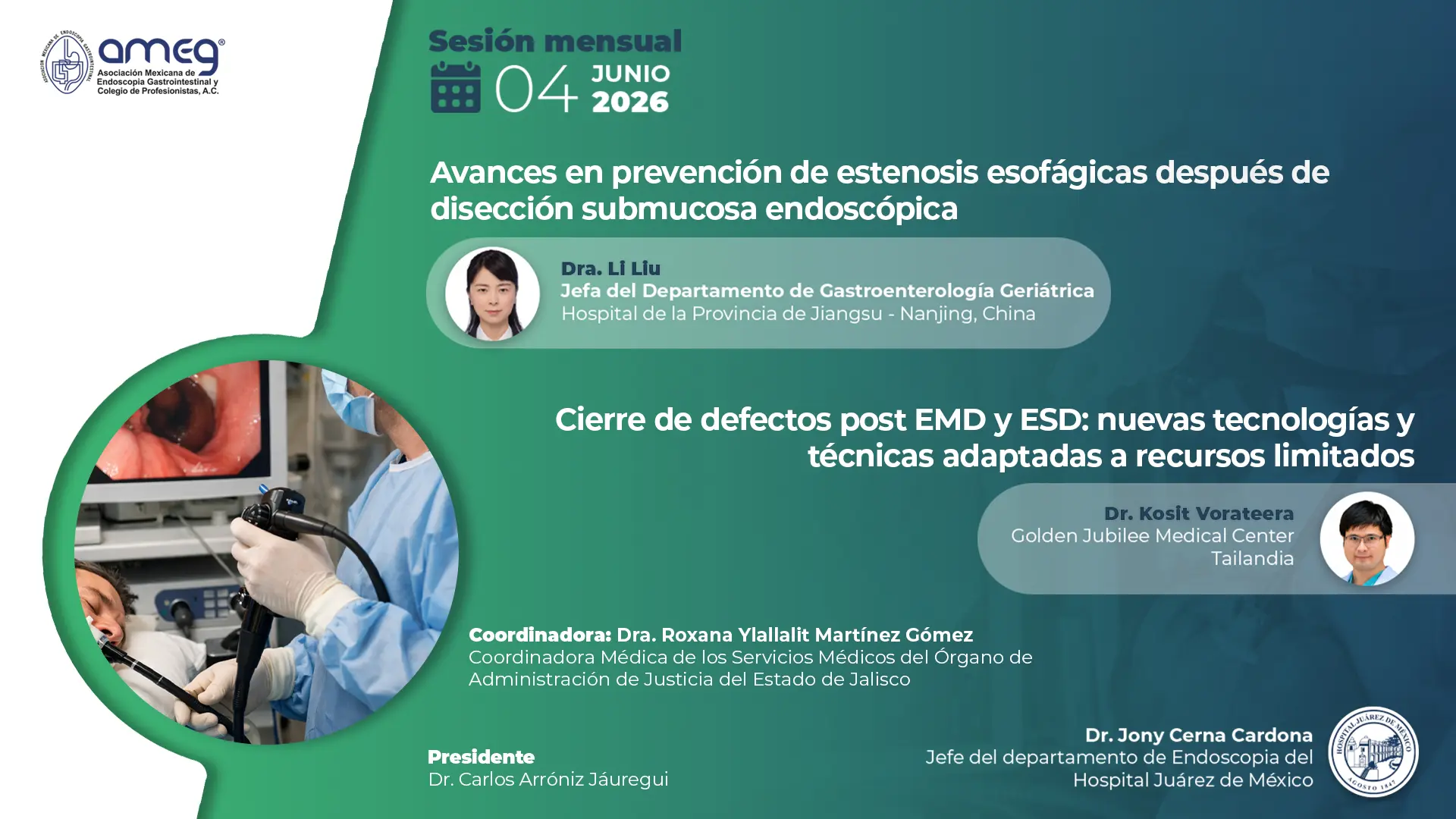 Sesión Mensual AMEG - 04 Junio 2026